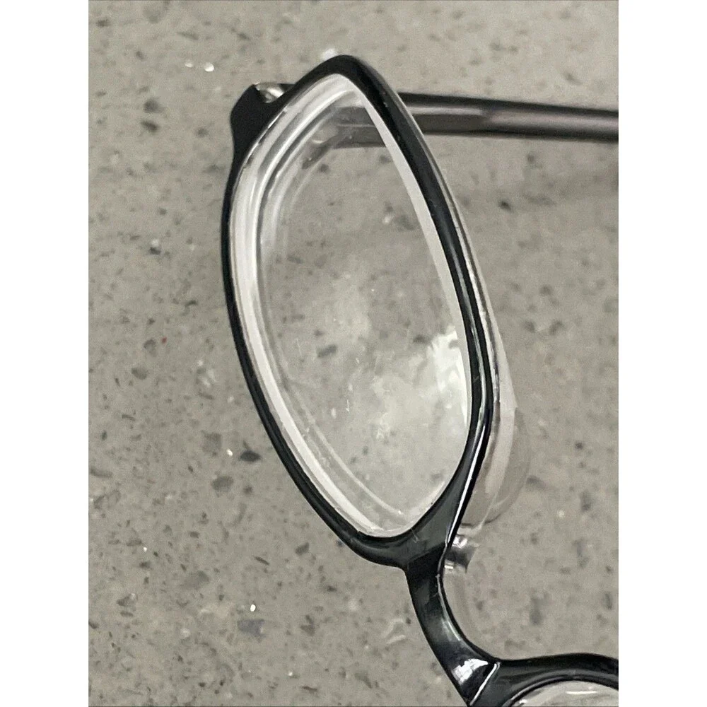 Legacy CTP 5009 BK/CR 48-17-140 Black Crystal Full Rim Eyeglasses Frames ONLY